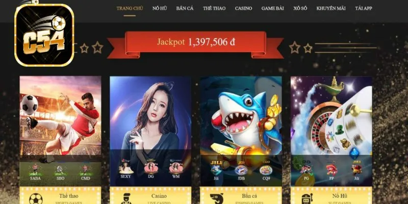 Game slot c54 đa dạng về đồ họa và cách quay hũ