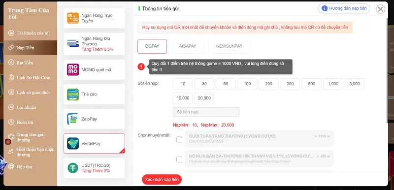 Những giao dịch tại c54 tuân thủ thông tin chính sách bảo mật