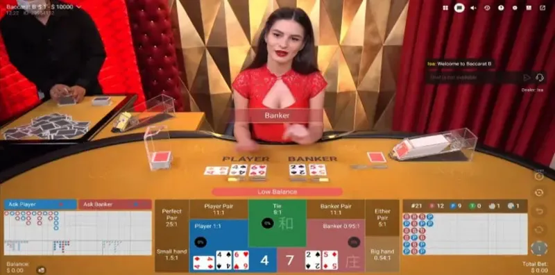 Quy tắc chia bài khi chơi Baccarat